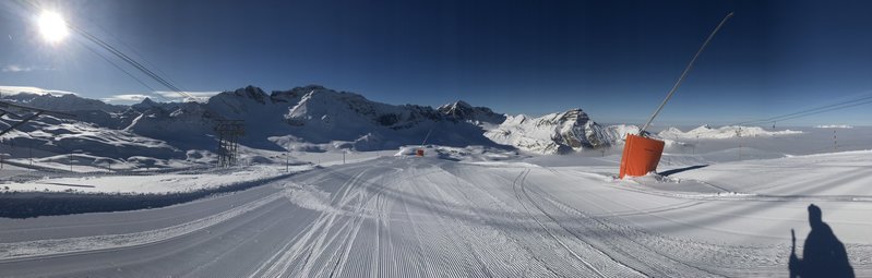 Mittlerweile traumhaftes Wetter