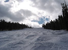 Nette Übungsbuckel-Piste, &amp;quot;Santa Fe&amp;quot; im Bereich River Run