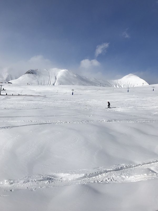 Hochebene 2500 Meter 22.12.2017 mit Schlepplift