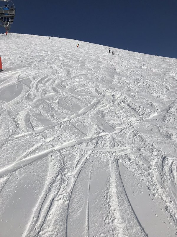 Powder City auf über 2700 Meter..geht bis 3100 am 22.12.2017