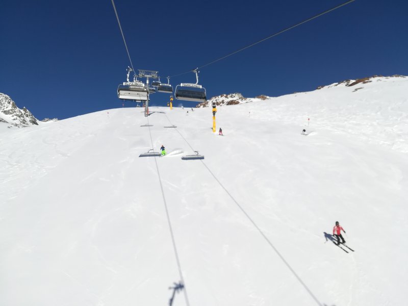 In der 6KSB Seiterkar. Die Wiederholungsfahrt lohnte sich hier voll und ganz