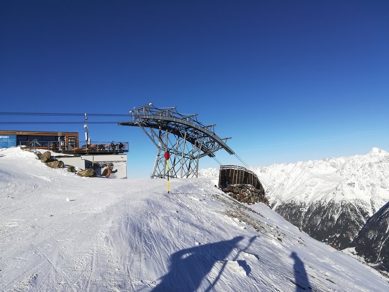 An der Gaislachkogl Bergstation
