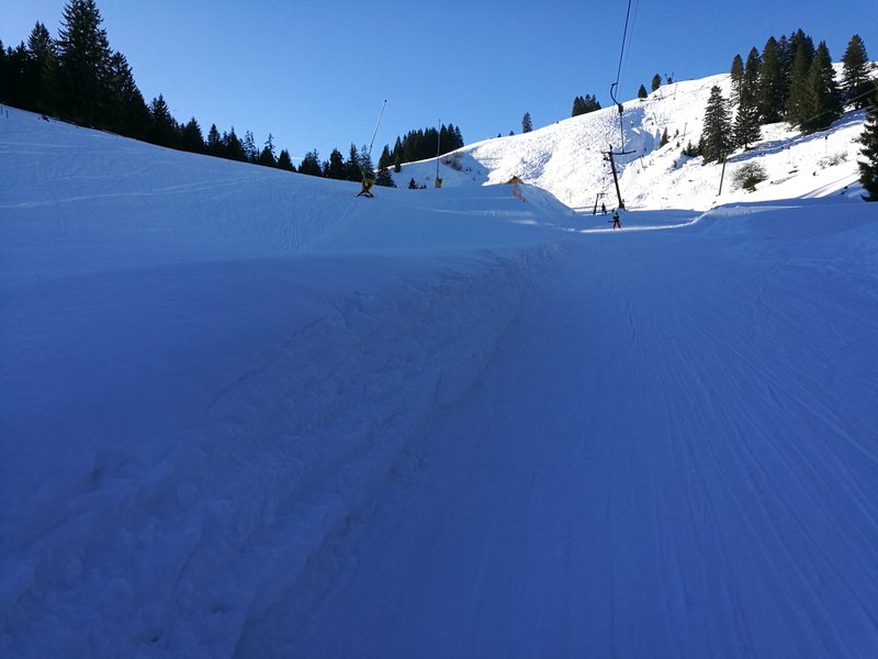 Der zuletzt viel diskutierte Rankenlift. Fahren konnte, wie bereits von anderen berichtet, jeder. Zugangskontrolle gab es keine...
