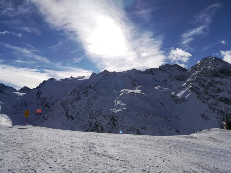 Panorama von der Bergstation