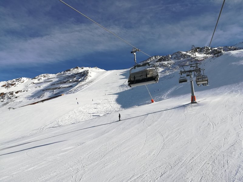 Plattachbahn. Die Abfahrten hier waren gut.