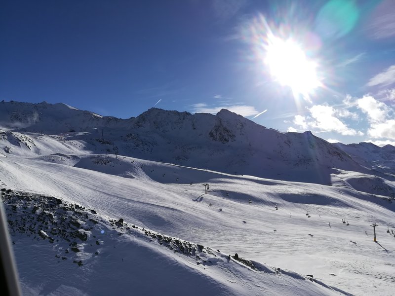 Am Mittag war die Abfahrt an der Schermerbahn um einiges besser als am Morgen.