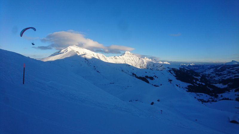 Auf dem Lavey hats Sonne, da will ich hin. Es ist eiskalt...