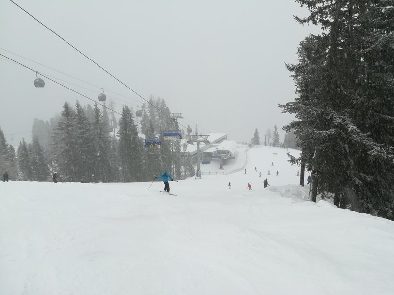 6KSB Wasserkar + 8EUB Gaislachkogl. Im Wald war die Sicht besser.