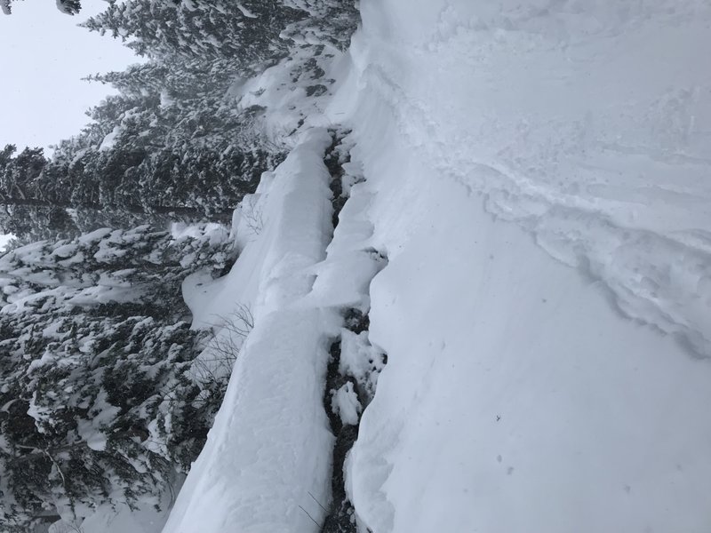 Querpiste nach Foppa