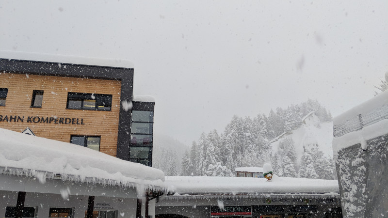 Donnerstag Nachmittag in Serfaus im Tal