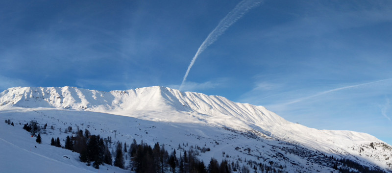Blick vom Komperdell am Sonntag, Blickrichtung Plansegg