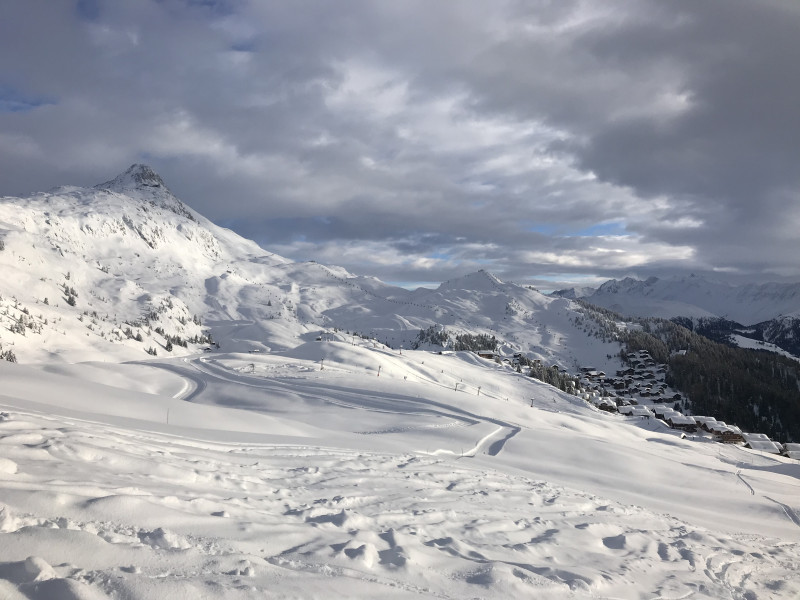Blick auf Bettmerhorn-Bettmeralp