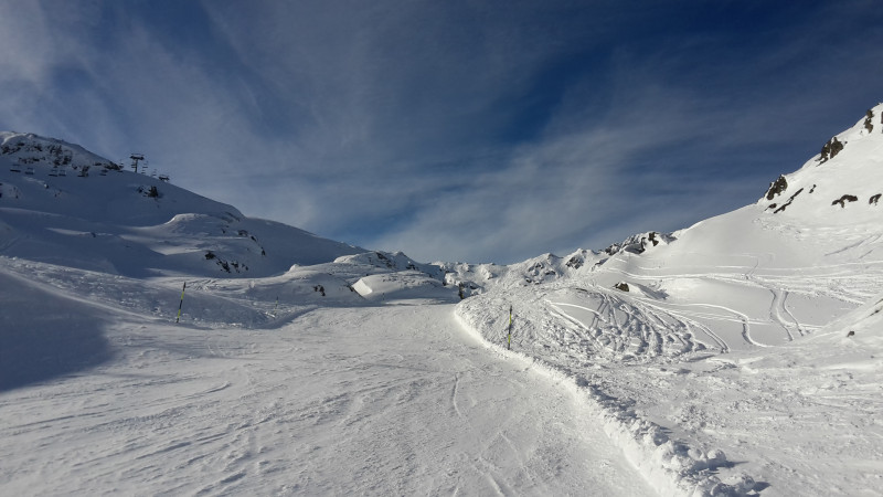 Pulvrige Verhältnisse in der Krimml