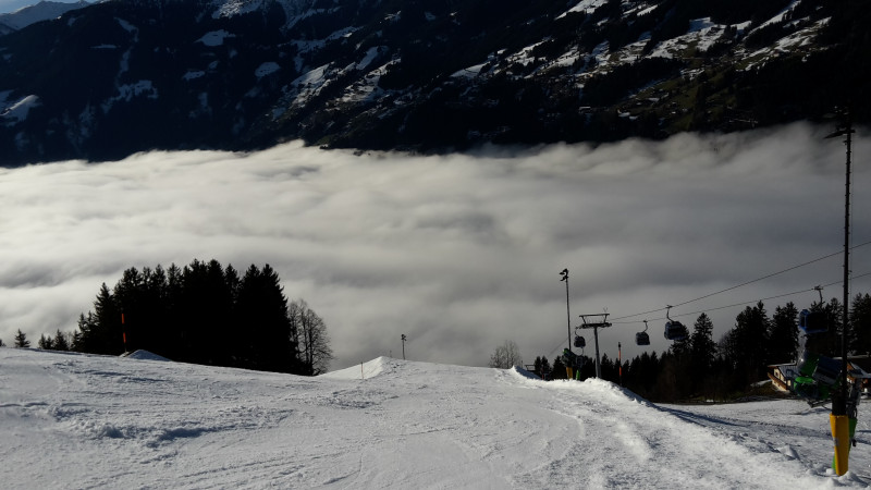 Vor der ersten Rampe