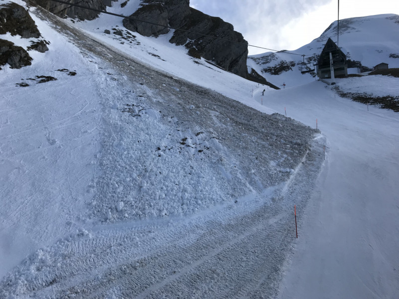 Auch hier, gewaltige Massen