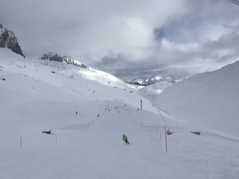 Blick zum Schneehühnerstock-Flyer