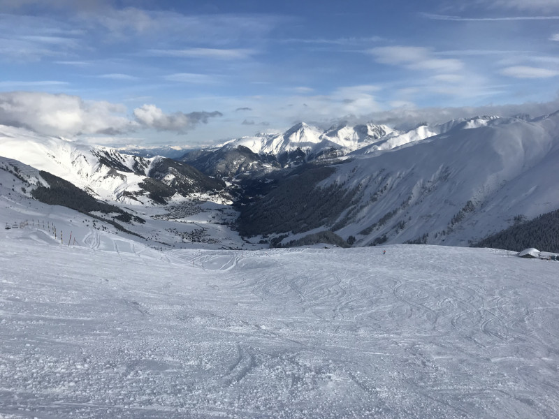 Blick in meine Heimat, wo das Wetter natürlich noch besser ist