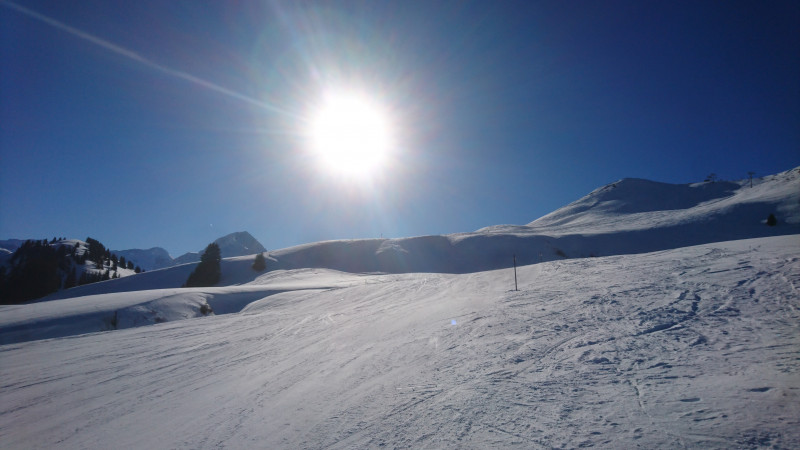 Lengebrand. Top Wetter. Leider sind die Pisten alle hart/eisig.