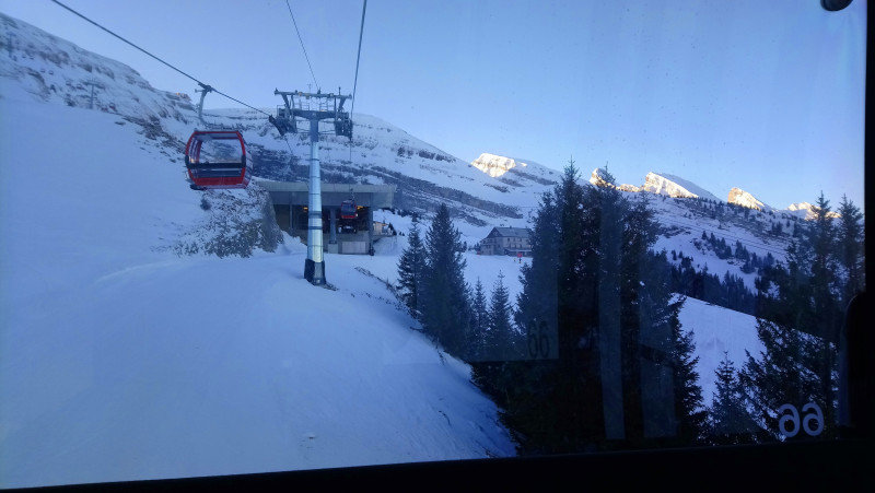 Einfahrt Mittelstation