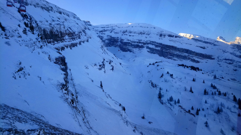 Chäserrugg. Wer findet die Gondel?