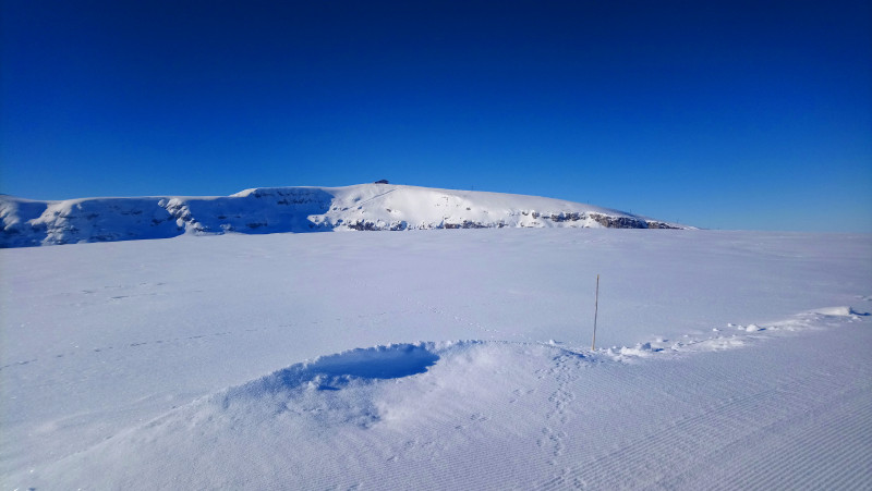 Gamserugg mit Chäserrugg. Ich sehe nur weiß