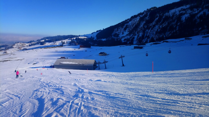 Zurück in Unterwasser. Die alte Talstation des SL Espelkamp ist nun weg.