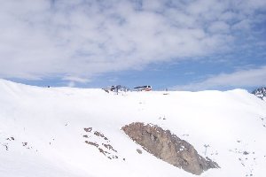 Bergstation von der 8er Idjochbahn und von der 6er Viderjochbahn