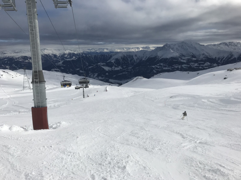 Treis Palas ebenfalls leer. Komische Verteilung heute.