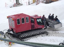 Auch an der Lichtanlage wurde noch gearbeitet!