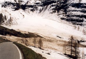 Ein paar Montae später und ein paar Meter Schnee weniger.