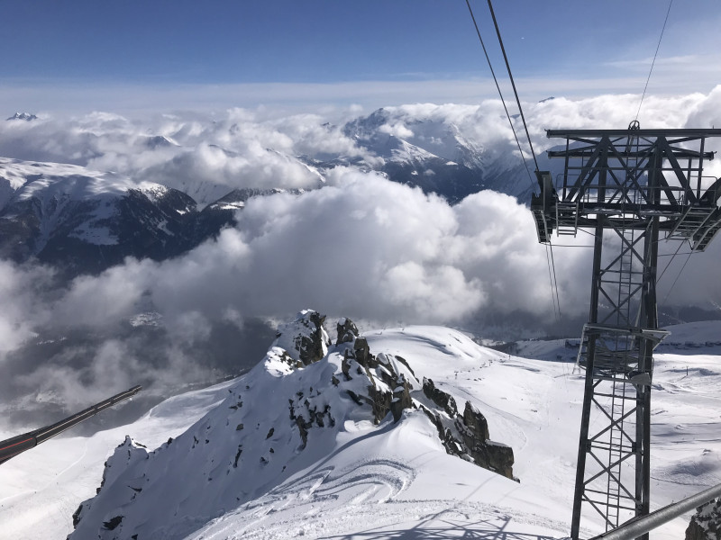 Alle Varianten des Eggishorn werden bei der aktuellen Schneelage befahren