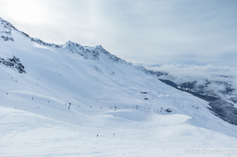 Blick Richtung Urdenfürggli Sesselbahn.