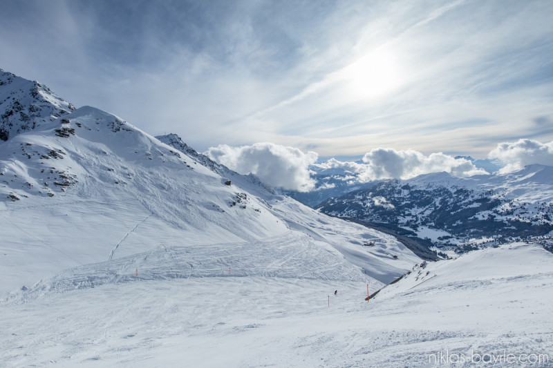 Tolle Abendstimmung am Weisshornspeed.