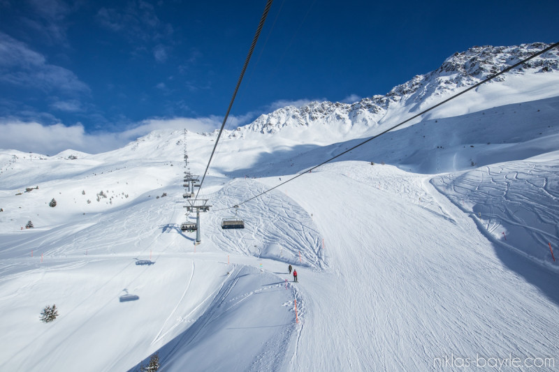 Letzte Fahrt am Weisshornspeed.