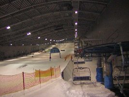 Skihalle von der 4SB talstation aus gesehen