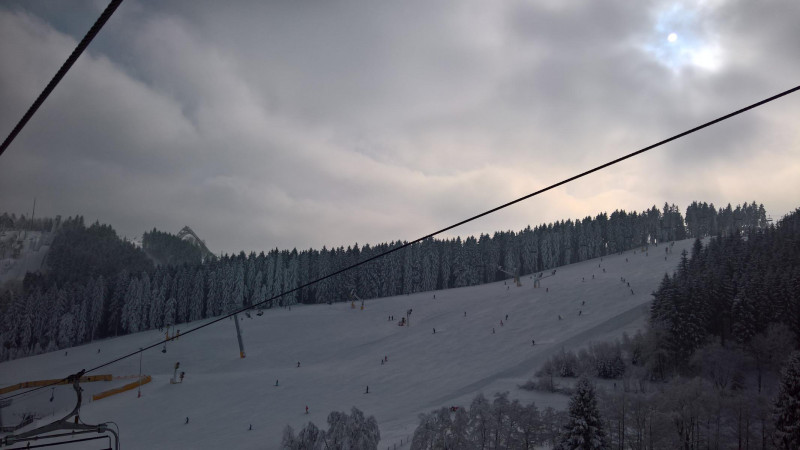 Poppenberg, zum gescheiten Carven zu voll.