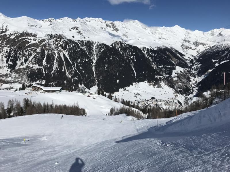 Der einzige wirklich breite Carvinghang, sehr schön.