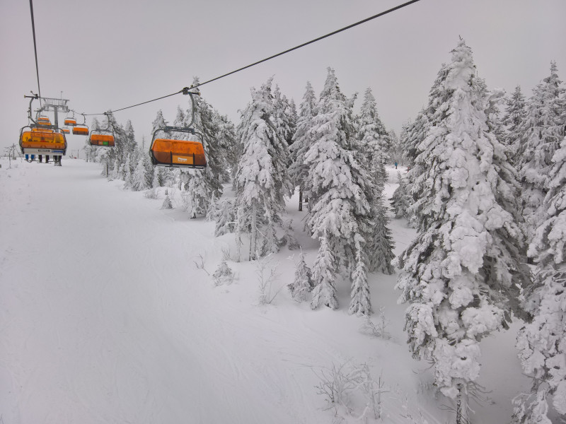 perfekte Winterstimmung in Lagen über 1000m