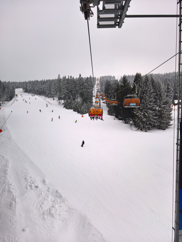 Standardblick auf die Parazovka