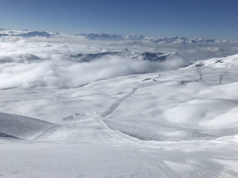 Die Pisten sind für meine Bedürfnisse perfekt, hart aber griffig!
