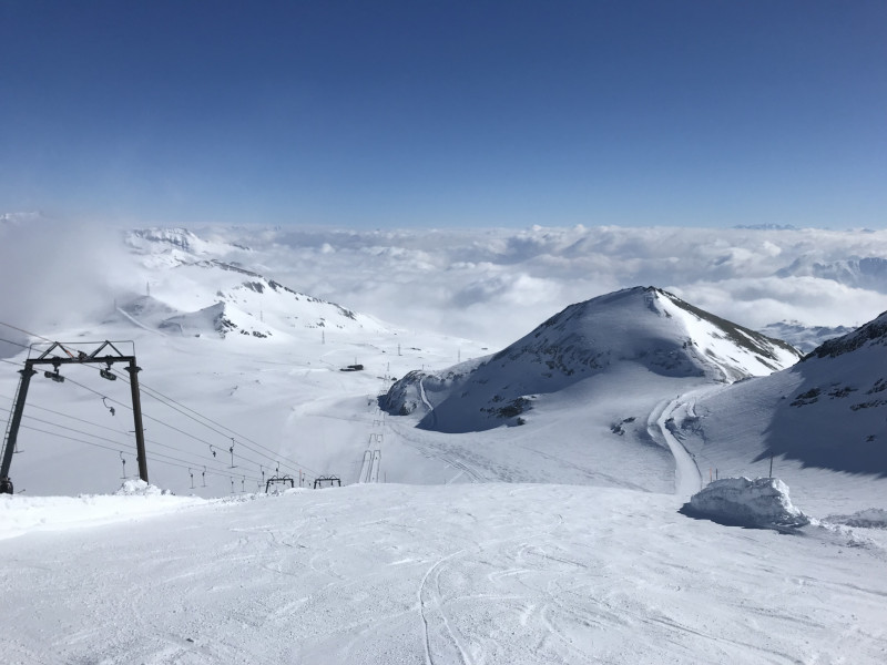 Den Sattel-Genuss musste man sich verdienen. -28° plus Windchillfaktor