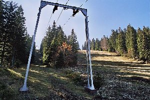 Schneeanlage im Bau am SCHL Velka zum ersten ...