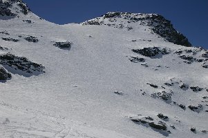 Geschafft! Die steilen 500 Hm sind hinter uns ...