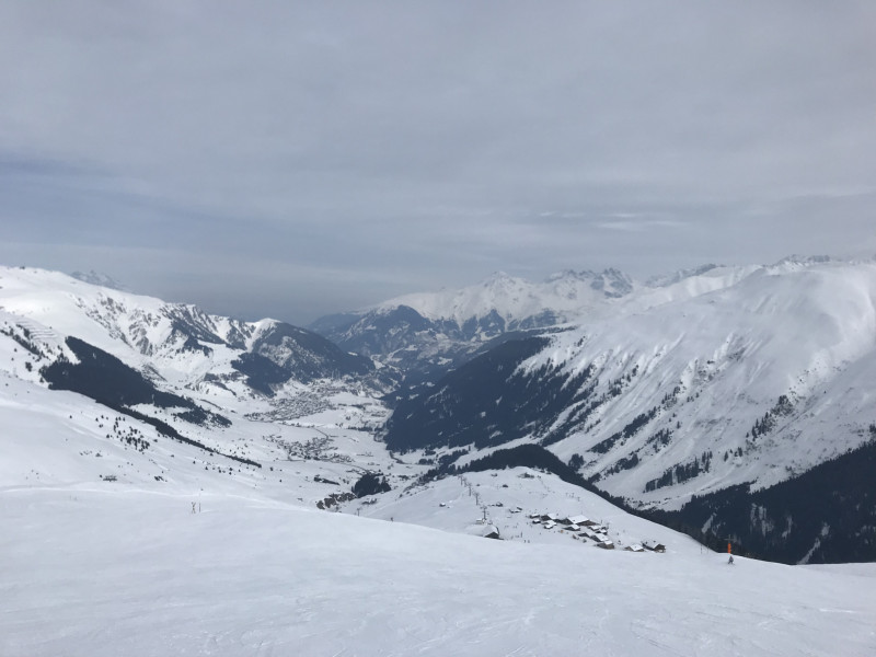 Die Wolkenfelder der morgigen Warmfront machten sich bemerkbar.