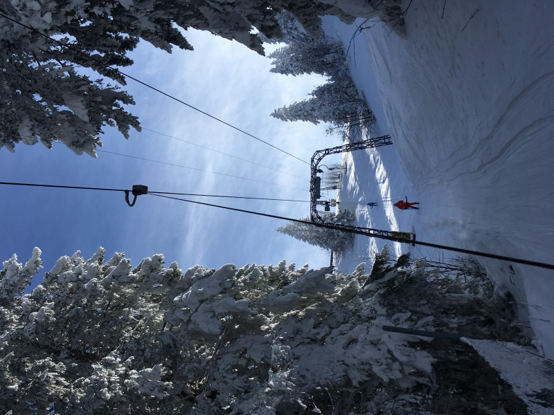 Oben wurde es richtig winterlich. Sau kalt wars überall.