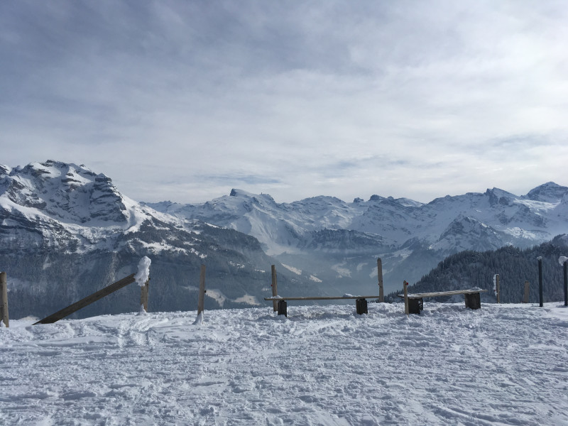 Panorama Richtung Engelberg vom Gummen