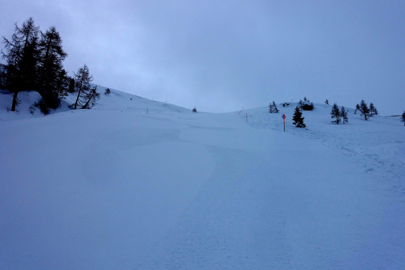 Erste Spuren am Samstag
