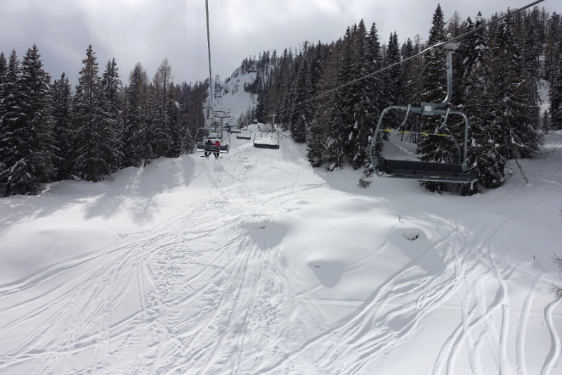 Die Sonnleitenbahn machte ihrem Namen alle Ehre