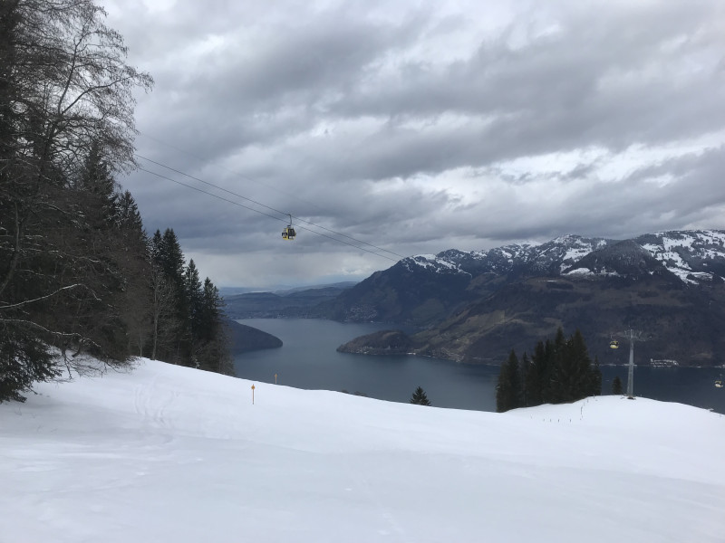 Standardbild, einer vor mir hat schon eine Spur gezogen