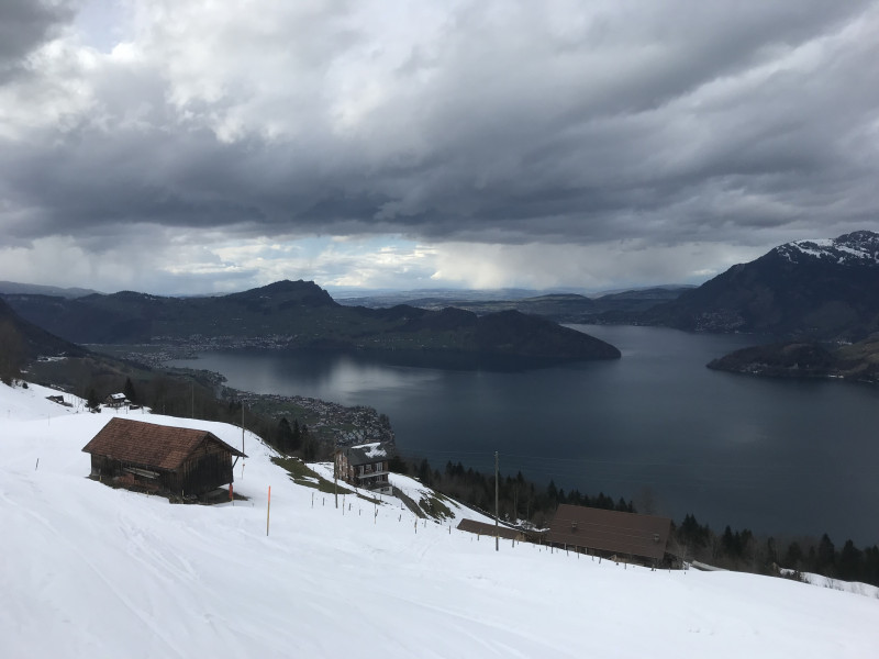 schon fast sommerlich anmutende Wolkenbilder